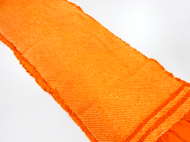 JAPANESE KIMONO / OBIAGE FOR FURISODE / SILK / SHIBORI